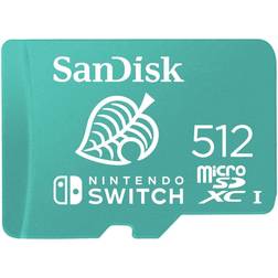 SanDisk Nintendo Switch microSDXC Class 10 UHS-I U3 100/90MB/s 512GB