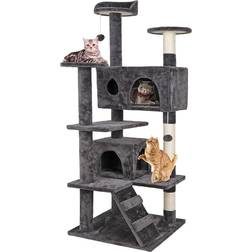 Multi-Level Cat Tree Stand House 53"