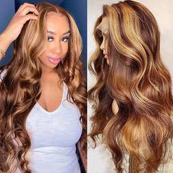 Teslal Highlight Lace Front Wig 18 inch