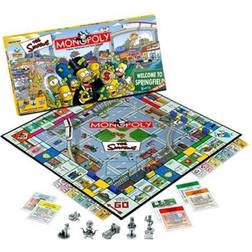 USAopoly MONOPOLY Board Game The Simpsons Gray/Green One-Size