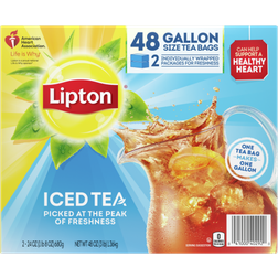 Lipton Iced Black Gallon Size Tea Bags 48oz