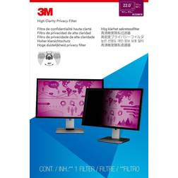 3M High Clarity Privacy Filters for 22" Widescreen LCD, 16:10 Aspect Ratio