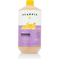 Alaffia Shea & Lemon Balm Bubble Bath Lemon Lavender 32 fl oz