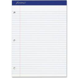 Staples Ampad Double Sheet College-ruled Writing Pad