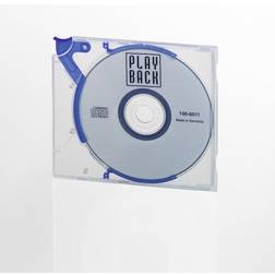 Durable QUICKFLIP Standard lager CD/DVD slim jewel taske
