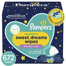 Pampers Sweet Dreams Wipes 672 pcs