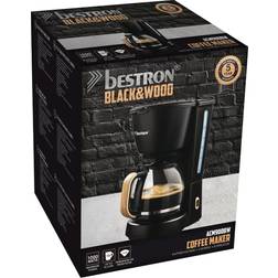 Bestron Black&Wood ACM900BW kaffemaskine