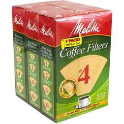 Melitta Melitta Premium 12-Cup Paper Coffee Filter, Cone Shape, 3/Pack