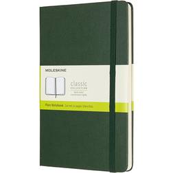 Moleskine Large Plain Hardcover Notebook: Myrtle Green