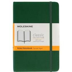 Moleskine Classic Soft Cover Notebooks myrtle green 3 1 2 in. x 5 1 2 in. 192 pages, lined