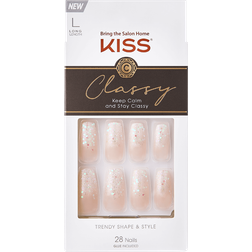 Kiss Classy Nails Scrunchie 28-pack