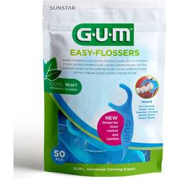 GUM Easy-Flossers Mint 50-pack