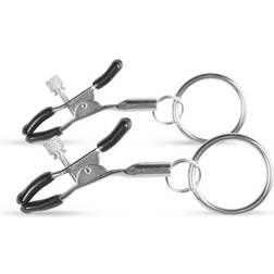 Easytoys Metal Nipple Clamps With Ring