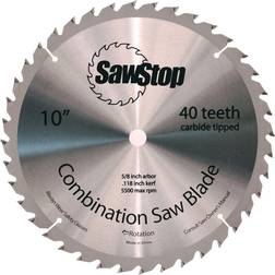 10" 40T Combination Table Saw Blade
