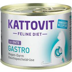 Kattovit 6x185g Specialdiæt Gastro And kattefoder