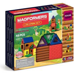 Magformers Log Cabin Set 48pcs