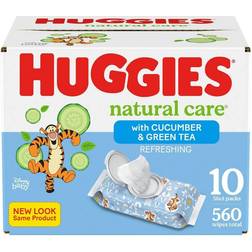 Huggies Natural Care Refreshing Scented Baby Wipes 560pcs