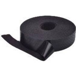 MicroConnect cabletape velcro tape, 20mm width 10m roll, black eet01