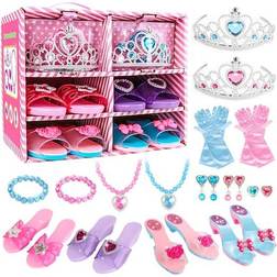 Princess Dress Up Shoes Clothes for Little Girls
