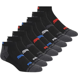 Puma Men's Running Socks 8-pack - Black