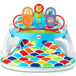 Fisher Price Deluxe Sit-Me-Up Floor Seat with Toy Tray
