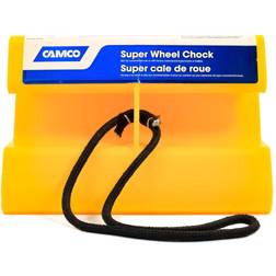 Camco Super Wheel Chock with Rope