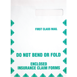 Quality Park QUA54692 Do Not Bend Insurance Claim Envelopes 100 Box White