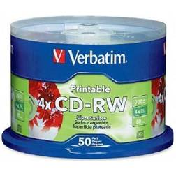 Verbatim CD-RW 700MB 4x 50-Pack