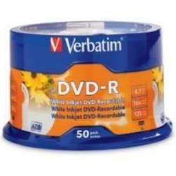 Verbatim DVD-R 4.7GB 16X 50-Pack