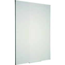 Esselte Whiteboardtavle 200 x 120cm hvid med aluminiumramme emalje magnetisk dobbeltsidet til vægmontering