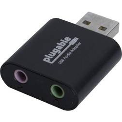 Plugable USB-AUDIO USB to Audio In/Out Male/Female Data Transfer