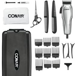 Conair Custom Chrome Haircut Kit 21pc