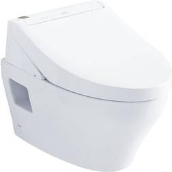 Toto CWT4283084CMFG#MS Washlet EP Wall-Hung Toilet and Washlet C5 Bidet Seat and DuoFit In-Wall Tank System