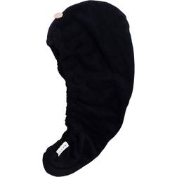Kitsch Super-Absorbent Eco-Friendly Hair Towel, Black, 1 Piece