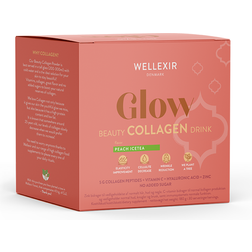 Wellexir Glow Beauty Collagen Drink Peach Ice Tea 6g 30 Stk.