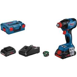 Bosch Professional GDX 18V-210 C 06019J0203 Cordless impact driver 18 V Li-ion incl. spare battery, incl. charger, incl. case