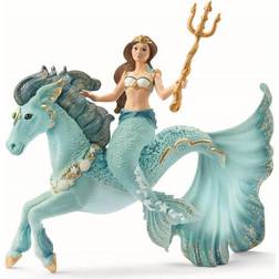 Schleich Mermaid Eyela on Underwater Unicorn 70594