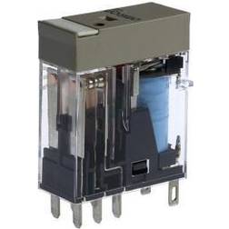 Omron 24V dc Coil Non-Latching Relay DPDT, 5A Switching Current Plug In, 2 Pole, G2R-2-SN 24DC(S)