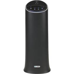 PureGuardian Ultrasonic Cool Mist Tower Humidifier In Black Black
