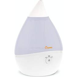 Crane Droplet Cool-Mist Humidifier In White White .5 Gallon