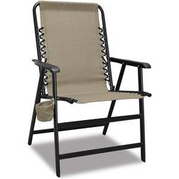 XL Suspension Folding Chair, Beige