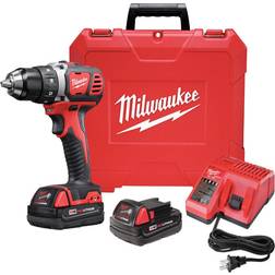 Milwaukee 2606-22CT M18 1/2" Cordless Compact Drill/Driver Kit