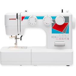 Janome Mod-19 Sewing Machine In White White 12in