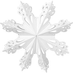 Broste Copenhagen Snowflake Ornament White Extra Large Juletrepynt