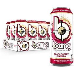 Bang Energy Drink with CoQ10 & Creatine Black Cherry Vanilla (12 Drinks, 16 Fl Oz. Each)