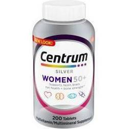 Centrum Silver Women 50 Multivitamin Multimineral Dietary Supplement Tablets 200ct