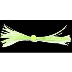 Clam Silkie Jig Trailer Chartreuse Chartreuse