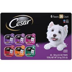 Cesar Classic Loaf Sauce with Beef, Chicken Turkey Dog Food