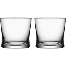 Orrefors Grace Double Old Fashioned Whiskyglas 39cl 2Stk.