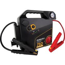 Duracell Portable Emergency Jumpstarter with Compressor 750, DRJS20C